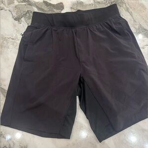 Black Men's Athletic Shorts